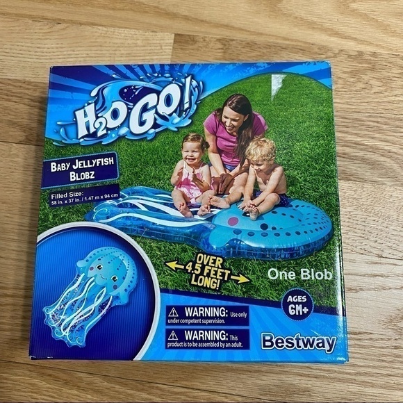 H2O Go Baby Jellyfish Blobz Water Toy Squish Outdoor NEW - Picture 2 of 3